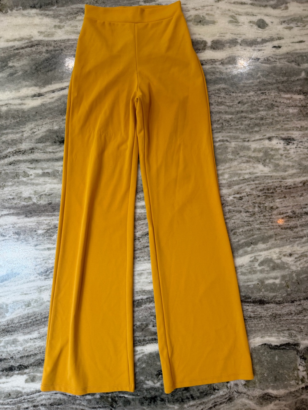 Love Culture Mustard Yellow Wide-Leg Trousers Pants
Size Small - Picture 3 of 6